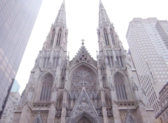 Catedral de San Patricio en el centro de la ciudad de Nueva York. 