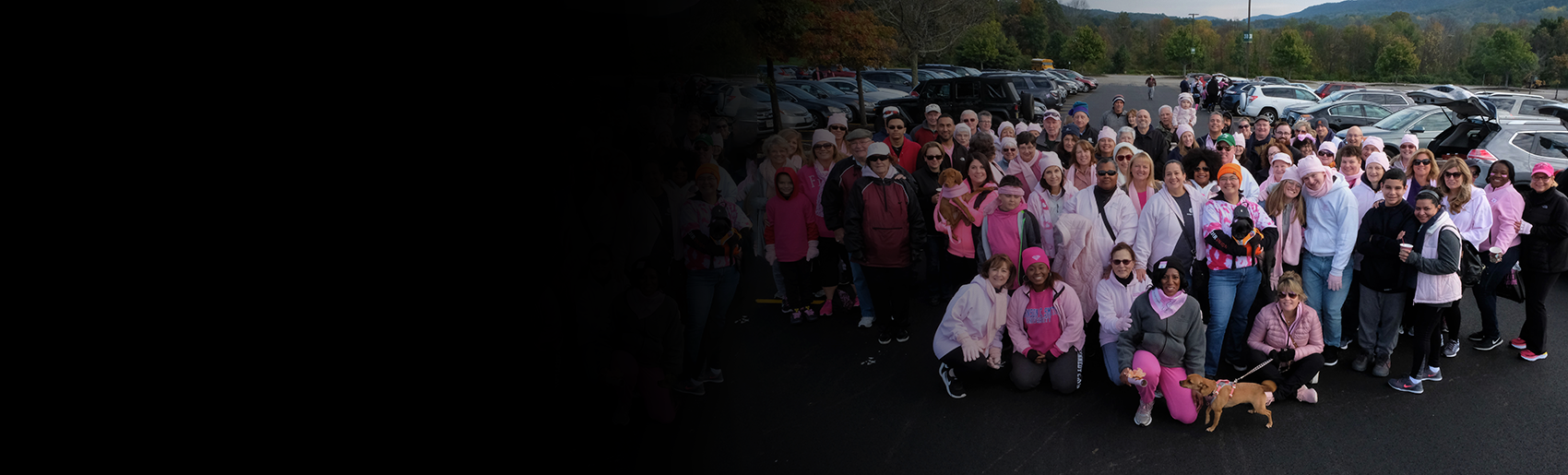 O&R employees and family members at the Breast Cancer Walk - Woodbury Common